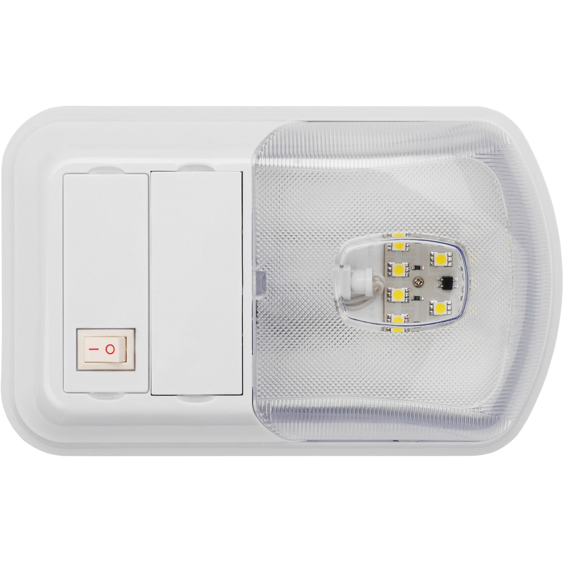 AP Products 016-BL3002 Interior Single Dome Light with LED Bulb