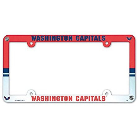 Washington Capitals License Plate Frame - Full Color