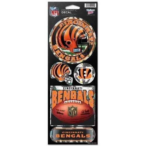 Cincinnati Bengals Stickers Prismatic