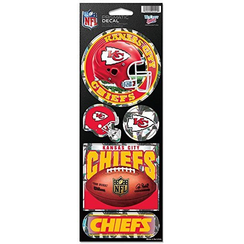Kansas City Chiefs Stickers Prismatic