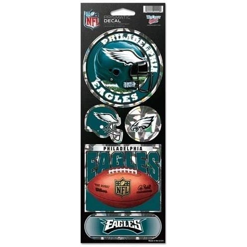 Philadelphia Eagles Stickers Prismatic