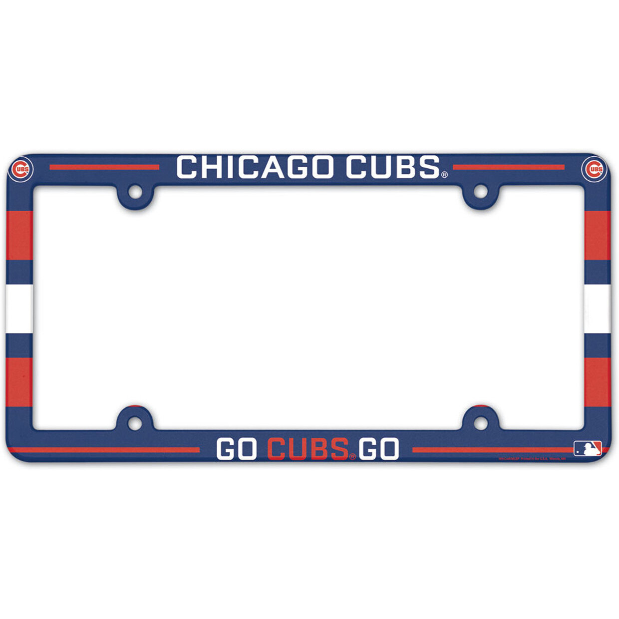 Chicago Cubs License Plate Frame - Full Color