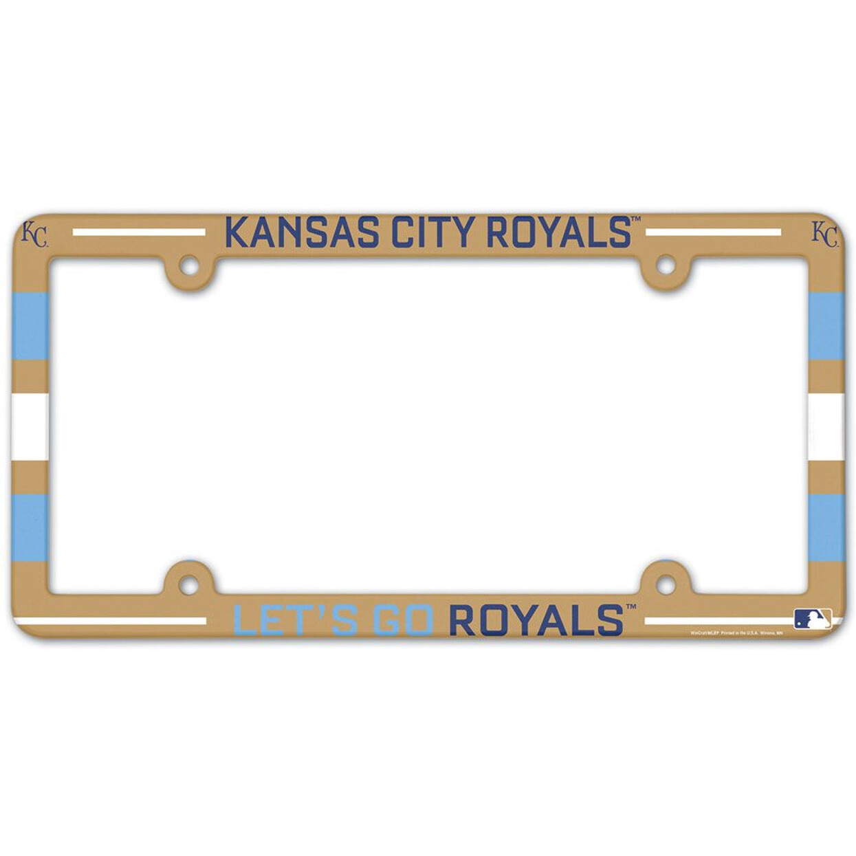 Kansas City Royals License Plate Frame - Full Color