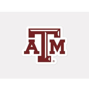 Texas A&M Aggies Decal 4x4 Perfect Cut Color
