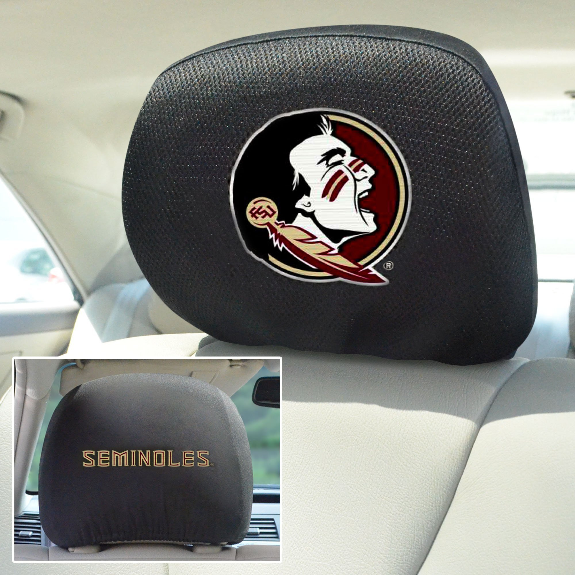 Florida State Seminoles Headrest Covers FanMats