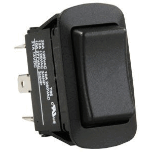 SPDT H2O RES ON/OFF/ON BK