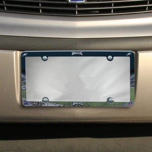 Philadelphia Eagles License Plate Frame Plastic Full Color Style