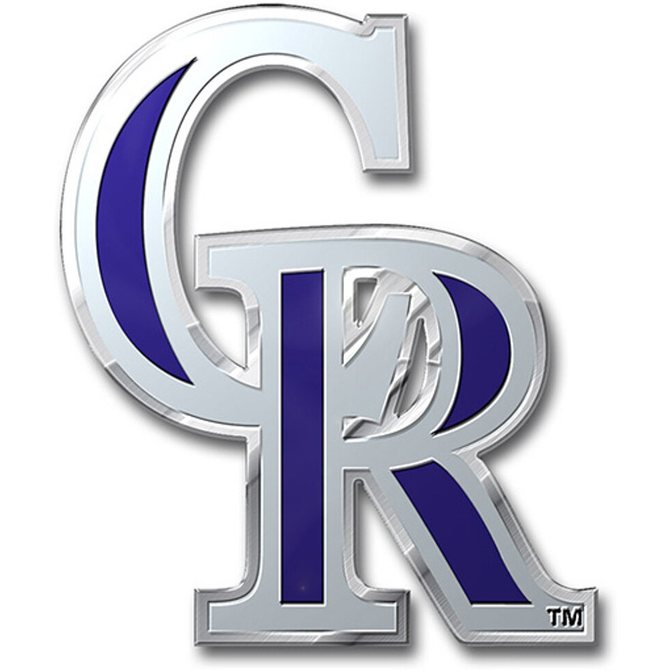 Colorado Rockies Auto Emblem Color