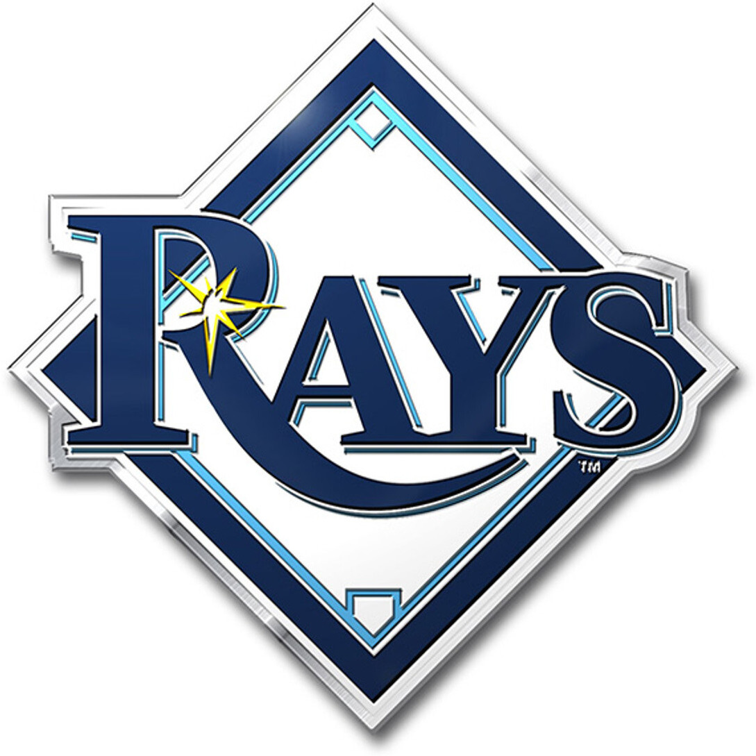 Tampa Bay Rays Auto Emblem - Color