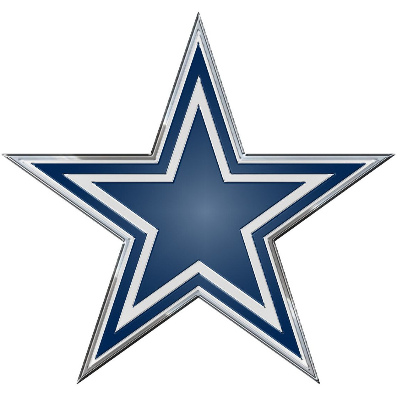 Dallas Cowboys Auto Emblem - Color