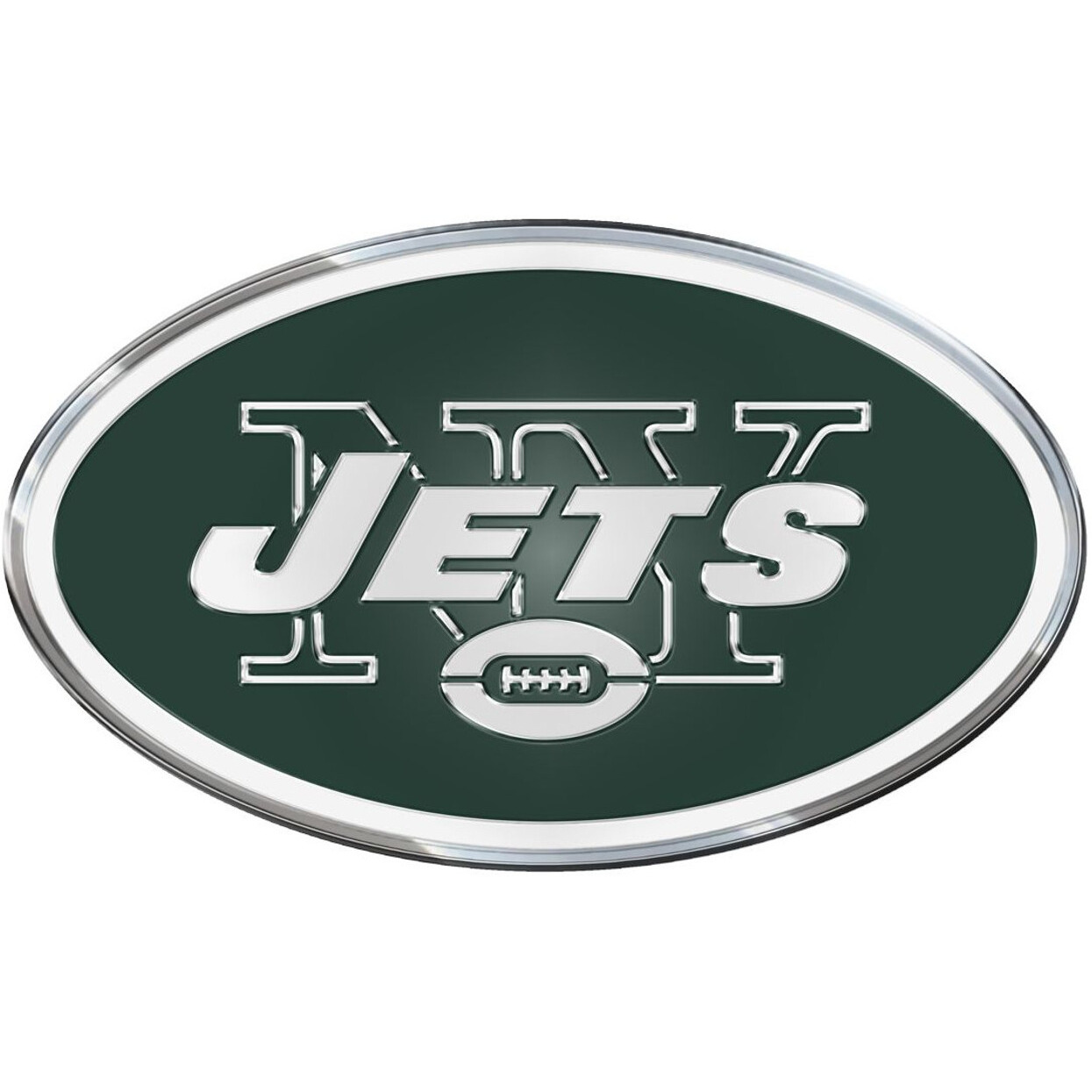 New York Jets Auto Emblem - Color