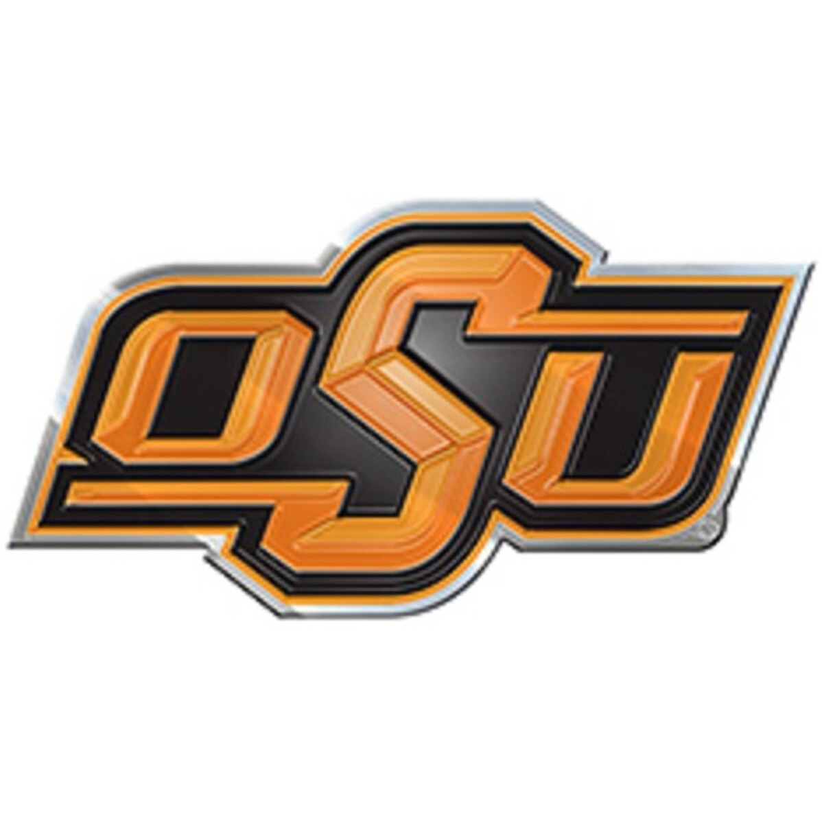 Oklahoma State Cowboys Auto Emblem - Color