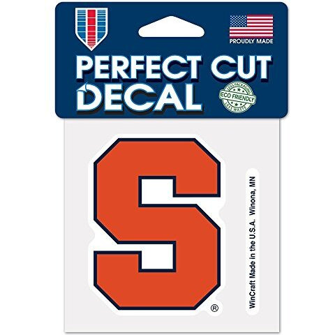 Syracuse Orange Decal 4x4 Perfect Cut Color