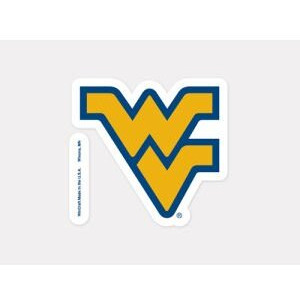 West Virginia Mountaineers Decal 4x4 Perfect Cut Color