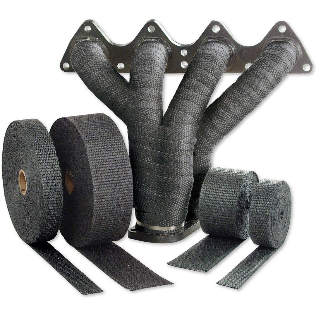 Design Engineering Pipe Wrap & Locking Ties Kit - Black - 2 In X 25 Ft