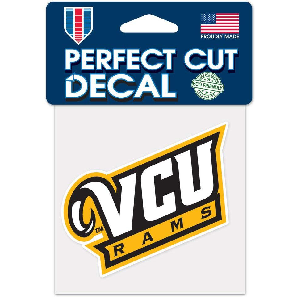 VCU Rams Decal 4x4 Perfect Cut Color