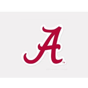 Alabama Crimson Tide Decal 4x4 Perfect Cut Color