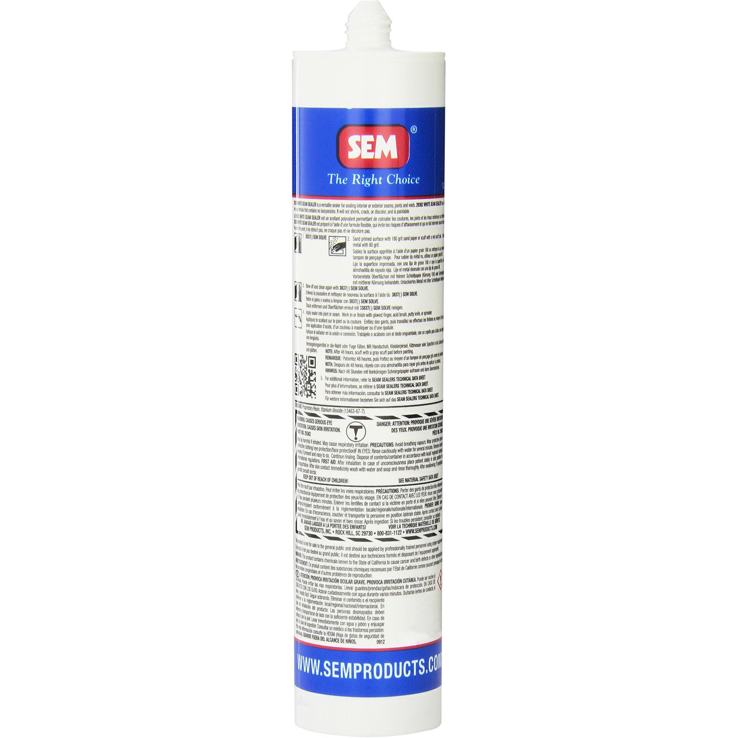 1K Seam Sealer - White