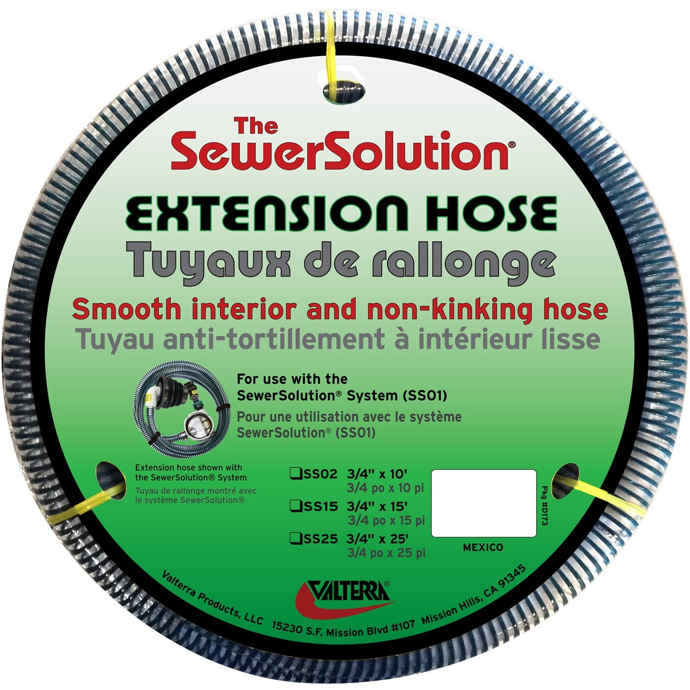 SEWERSOLUTN 10' EXTEN HSE