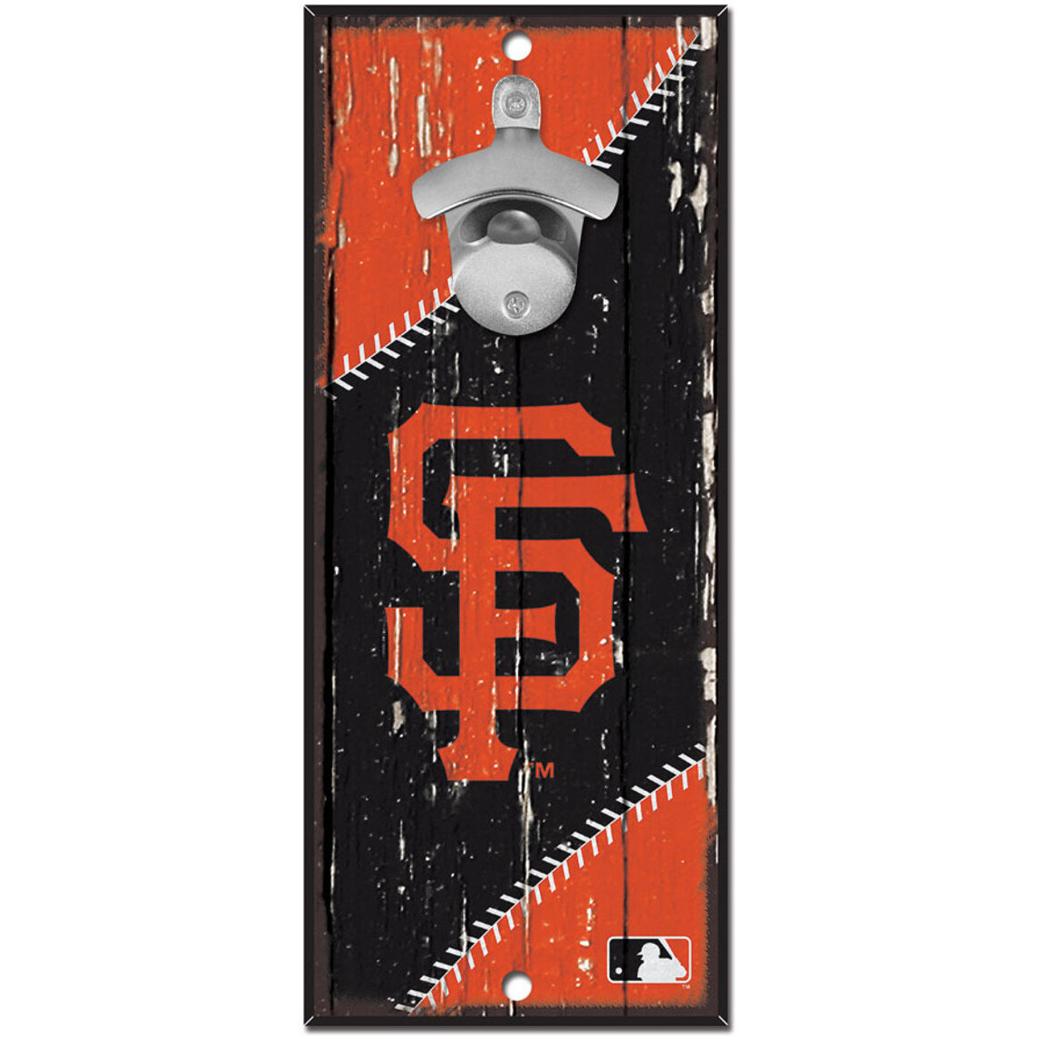 San Francisco Giants Sign Wood 5x11 Bottle Opener
