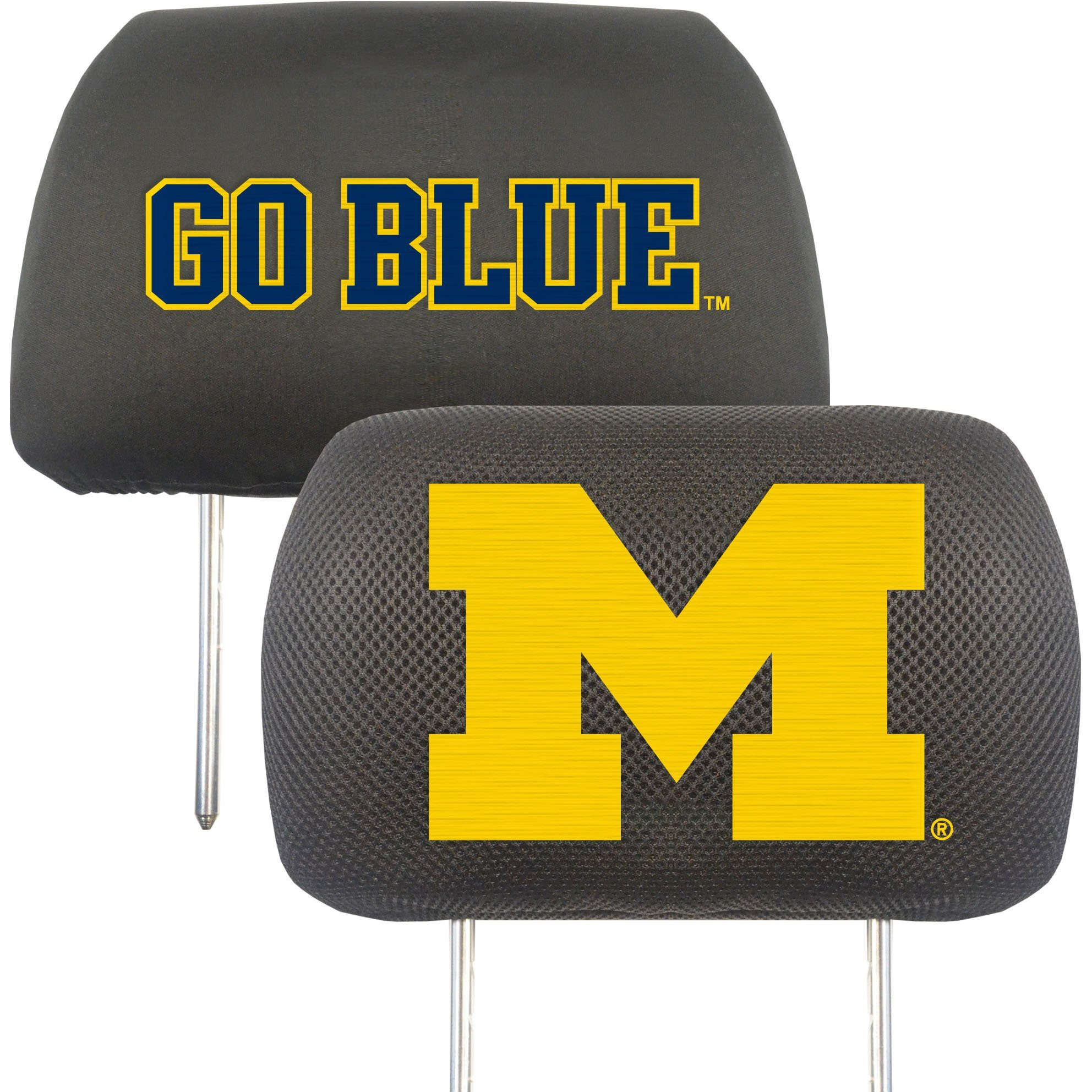 Michigan Wolverines Headrest Covers FanMats