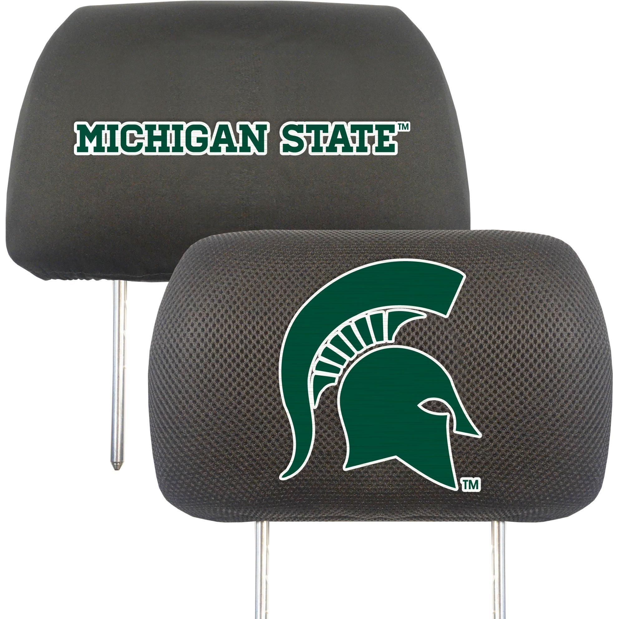 Michigan State Spartans Headrest Covers FanMats