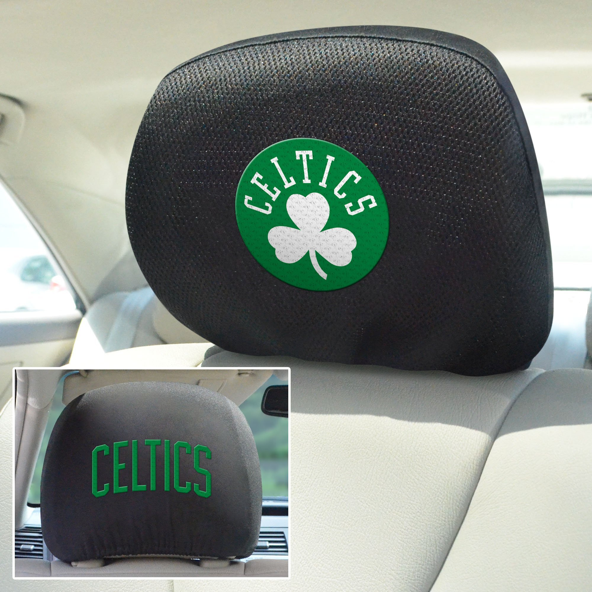 Boston Celtics Headrest Covers FanMats