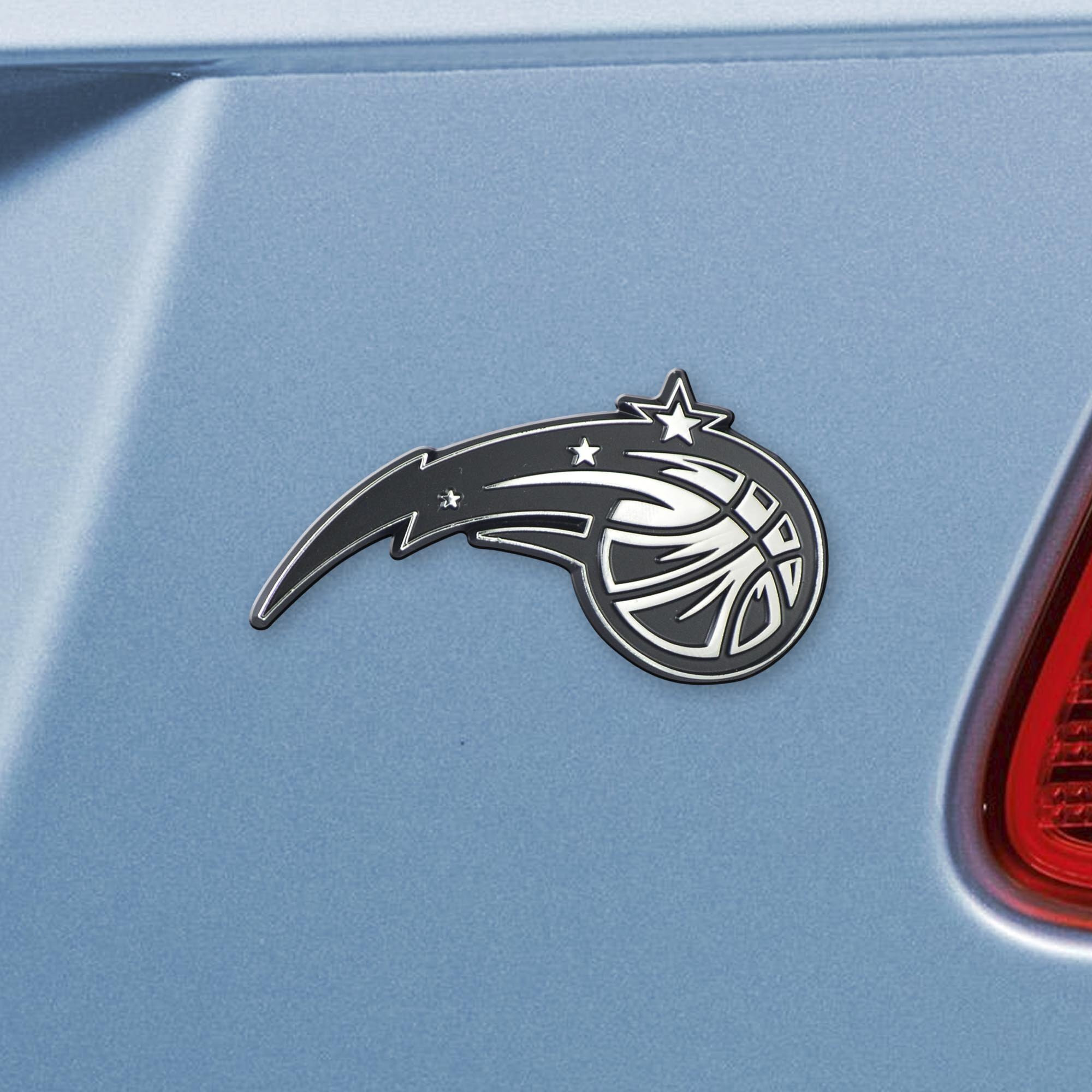 Orlando Magic Auto Emblem Premium Metal Chrome - Special Order