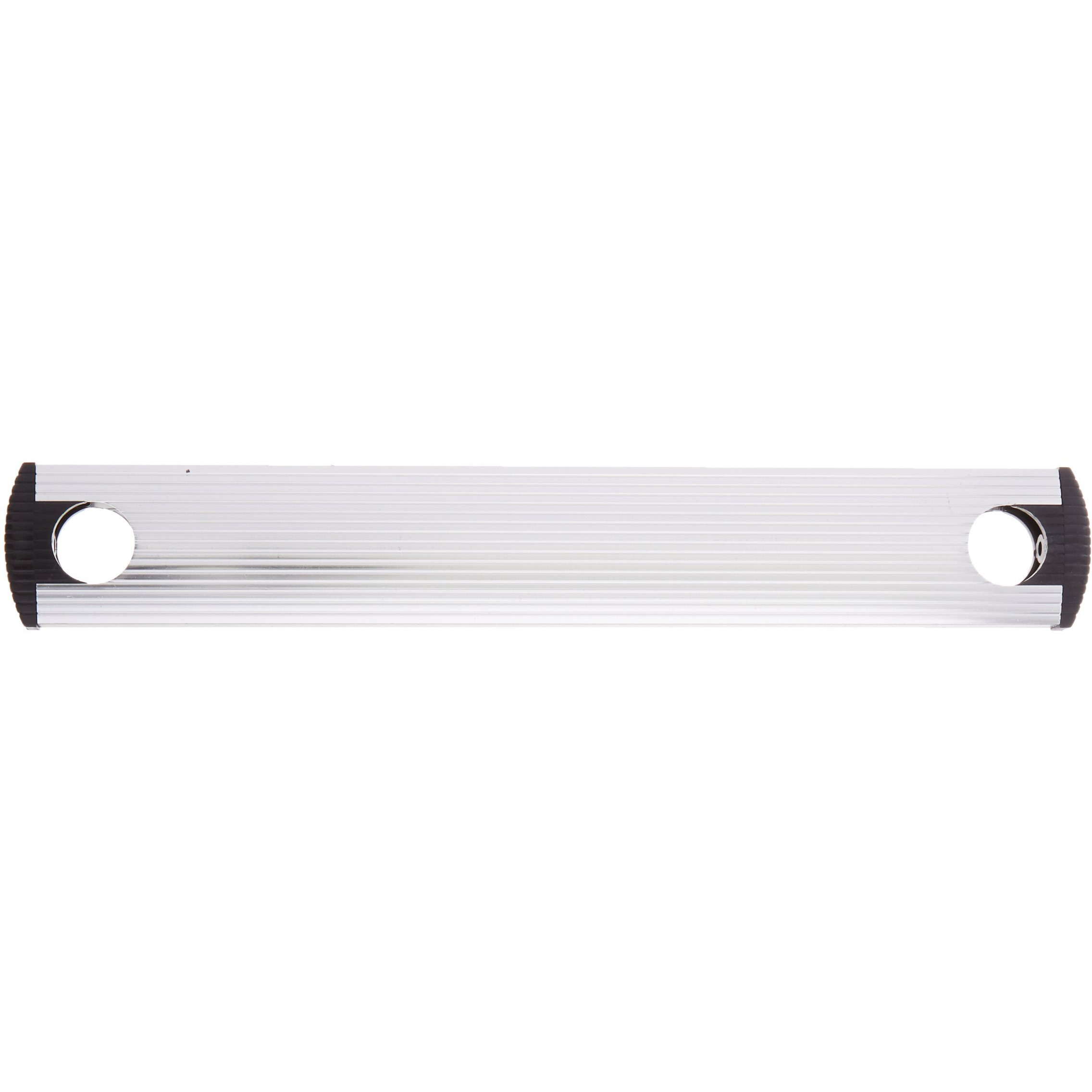 Stromberg Carlson 8540-NT Universal Exterior RV Ladder Drilled-Out Aluminum Tread, End Caps and Screws - Silver