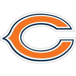 Chicago Bears Magnet Car Style 12 Inch C Logo Design CO