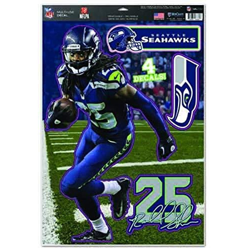 Seattle Seahawks Richard Sherman Decal 11x17 Multi Use