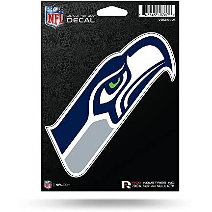 Seattle Seahawks Decal Die-Cut Medium - Special Order