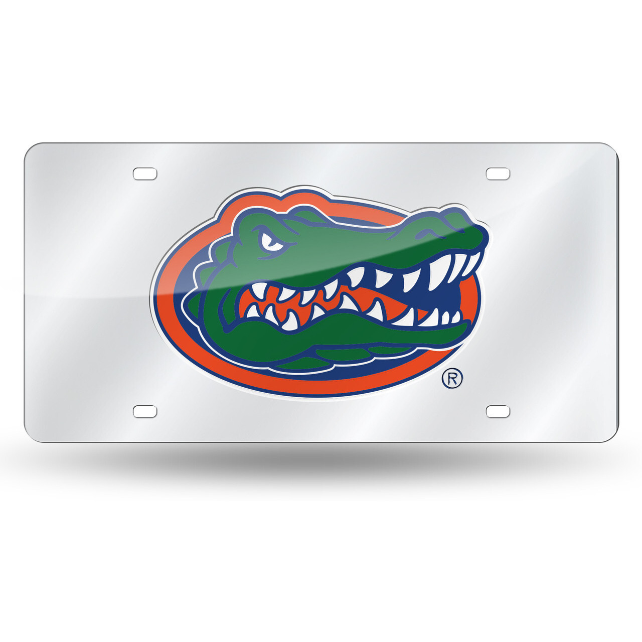Florida Gators License Plate Laser Cut Silver