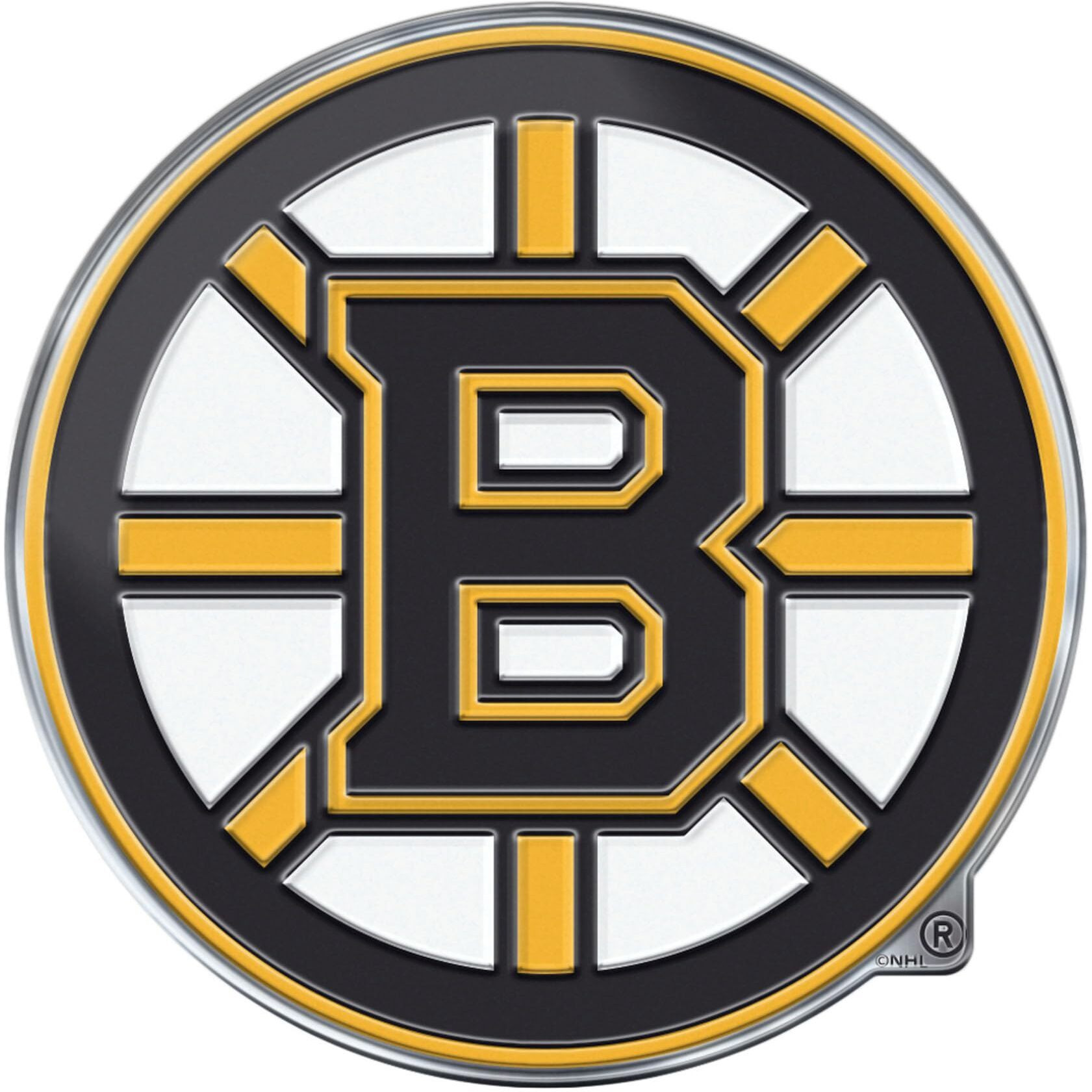 Boston Bruins Auto Emblem - Color