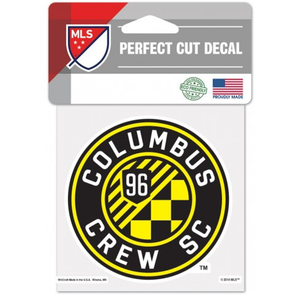 Columbus Crew Decal 4x4 Perfect Cut Color