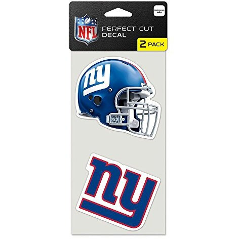 New York Giants Set of 2 Die Cut Decals