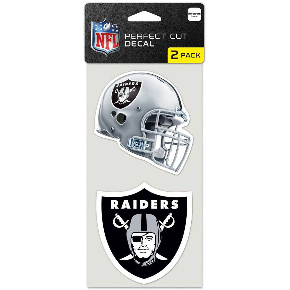 Las Vegas Raiders Set of 2 Die Cut Decals