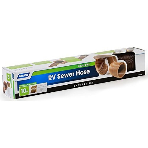 HTS 10' HD SEWER HOSE BRN
