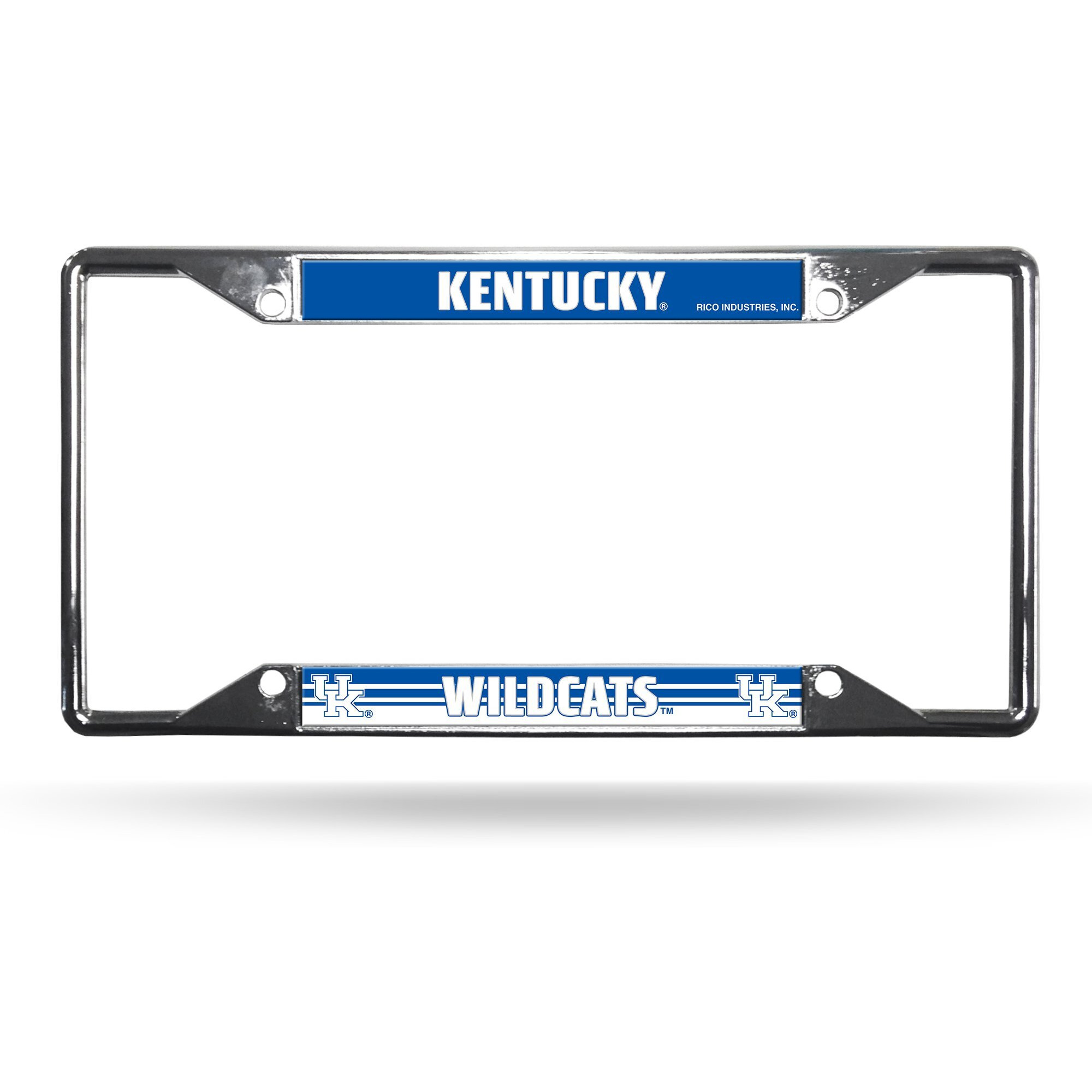 Kentucky Wildcats License Plate Frame Chrome EZ View