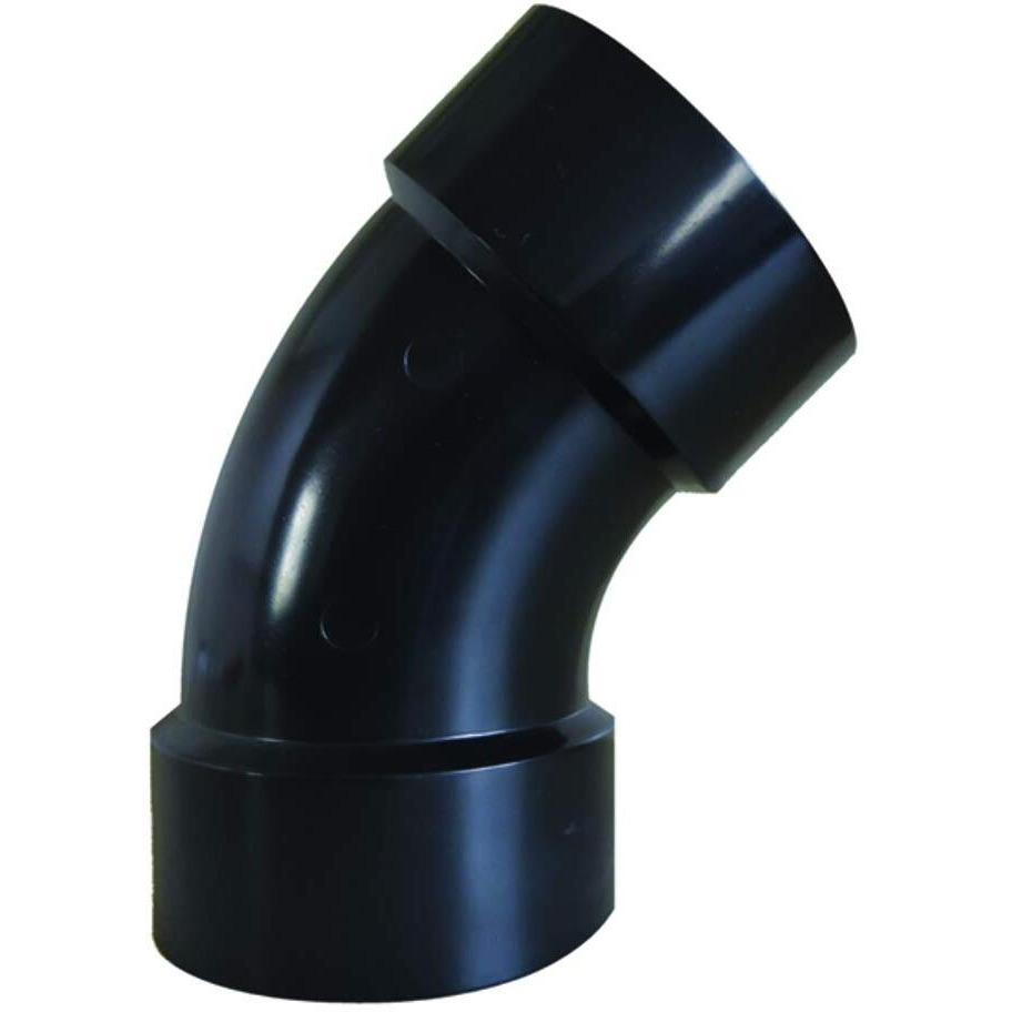 45 ELBOW 3' HUB DWV