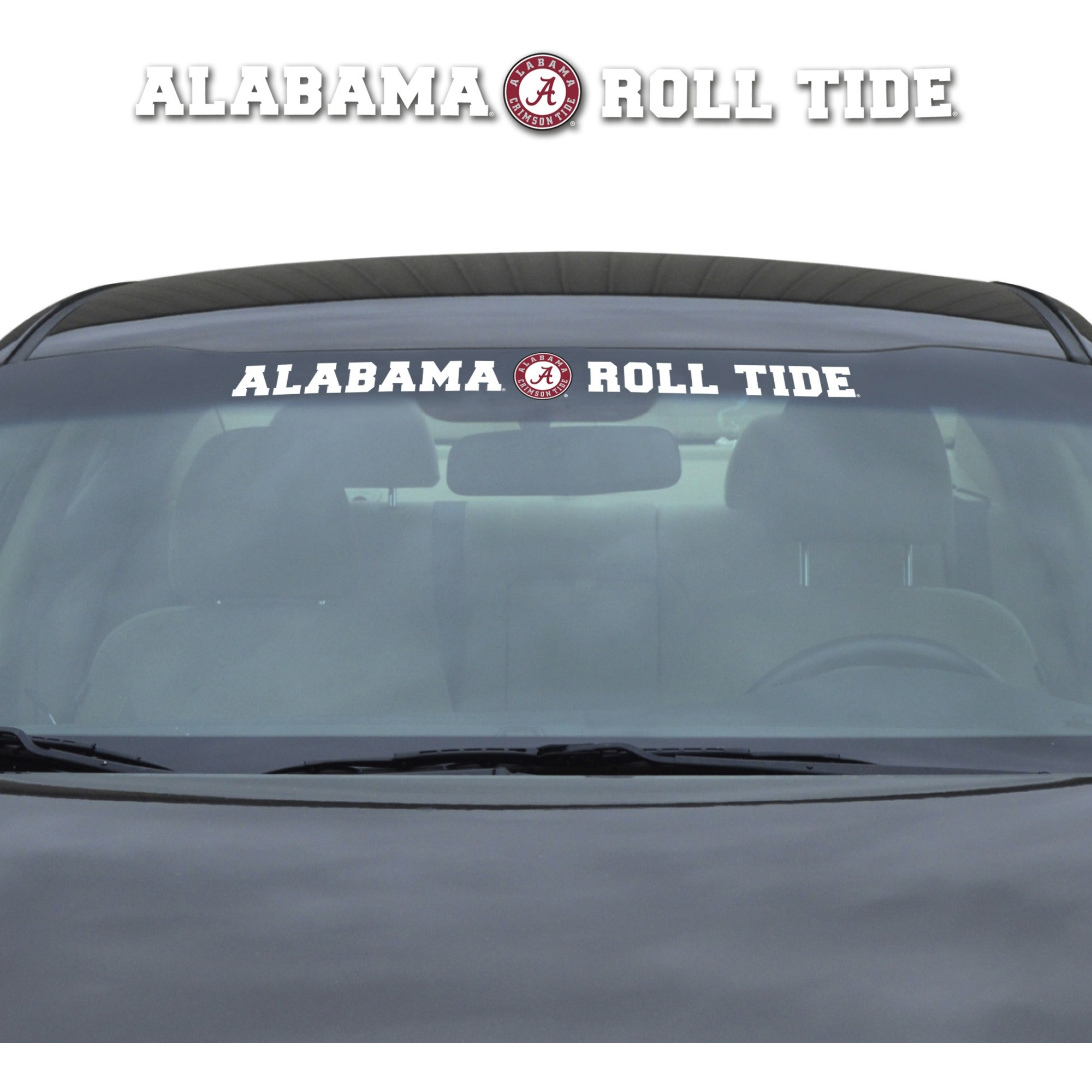 Alabama Crimson Tide Decal 35x4 Windshield