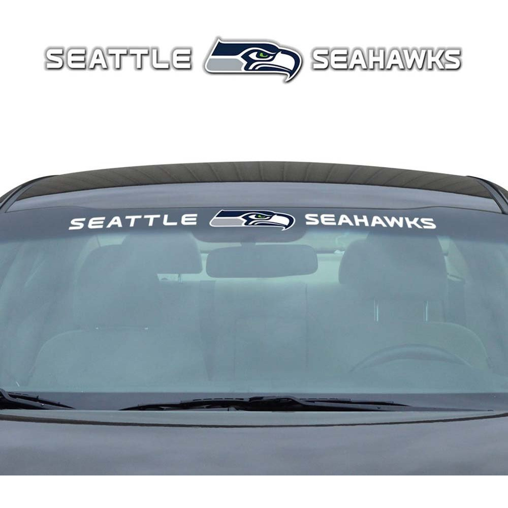 Seattle Seahawks Decal 35x4 Windshield