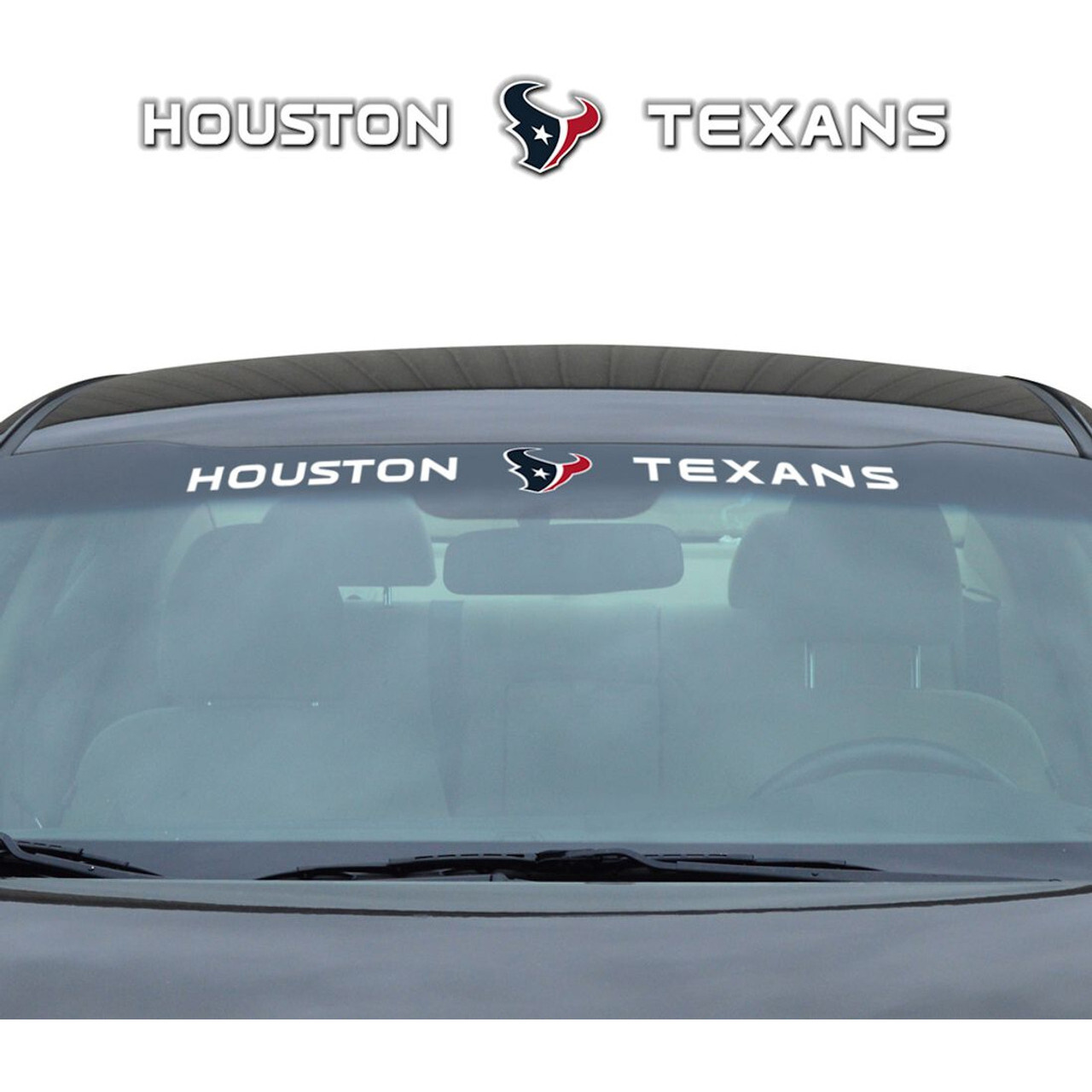 Houston Texans Decal 35x4 Windshield