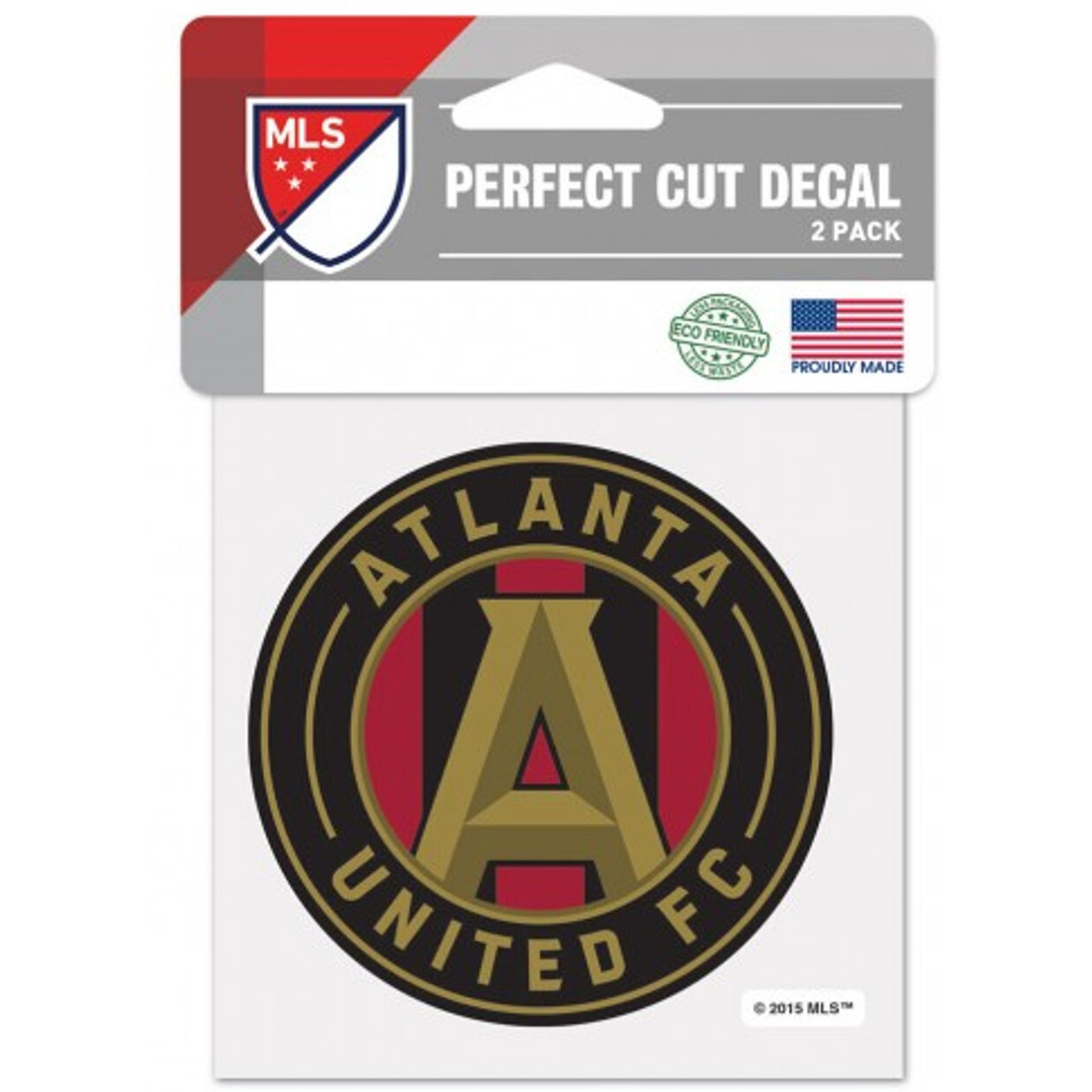 Altanta United Decal 4x4 Perfect Cut Color
