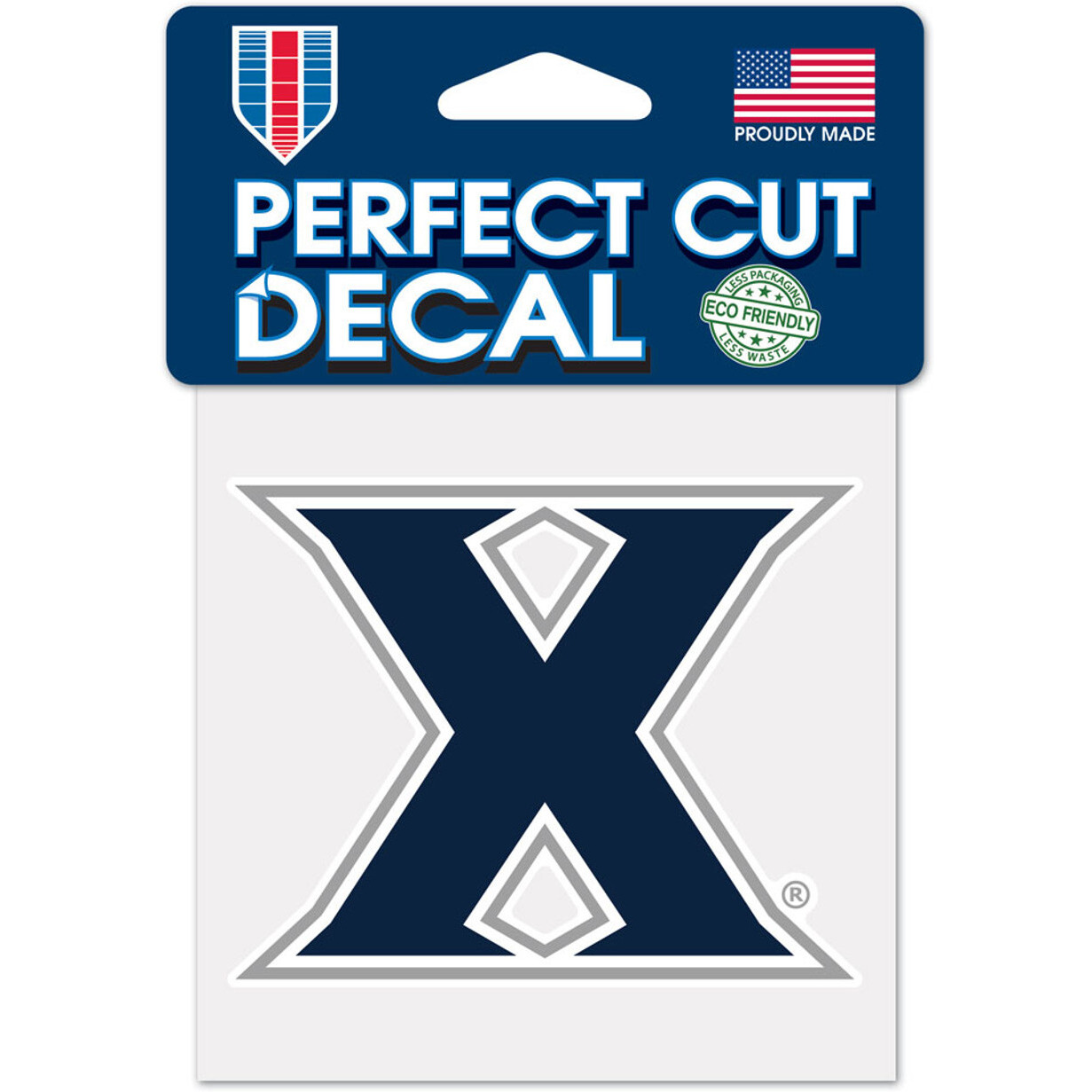 Xavier Musketeers Decal 4x4 Perfect Cut Color