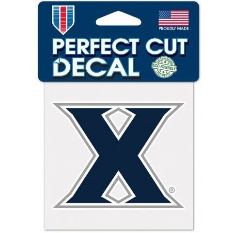 Xavier Musketeers Decal 4x4 Perfect Cut Color