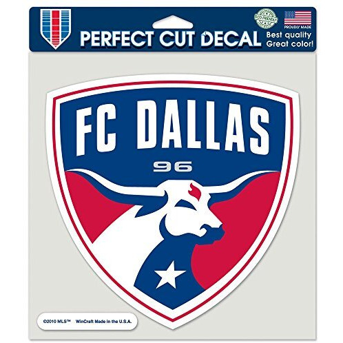 FC Dallas Decal 4x4 Perfect Cut Color