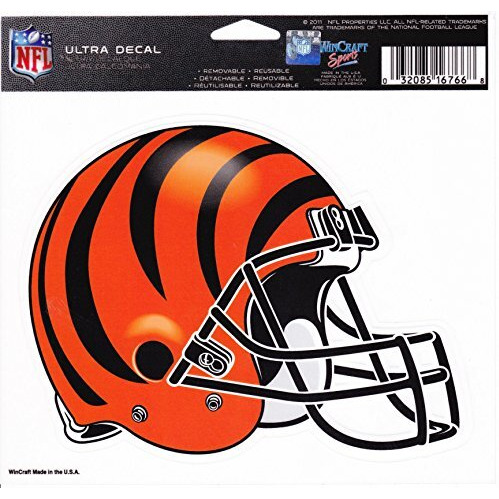 Cincinnati Bengals Decal 5x6 Ultra Color