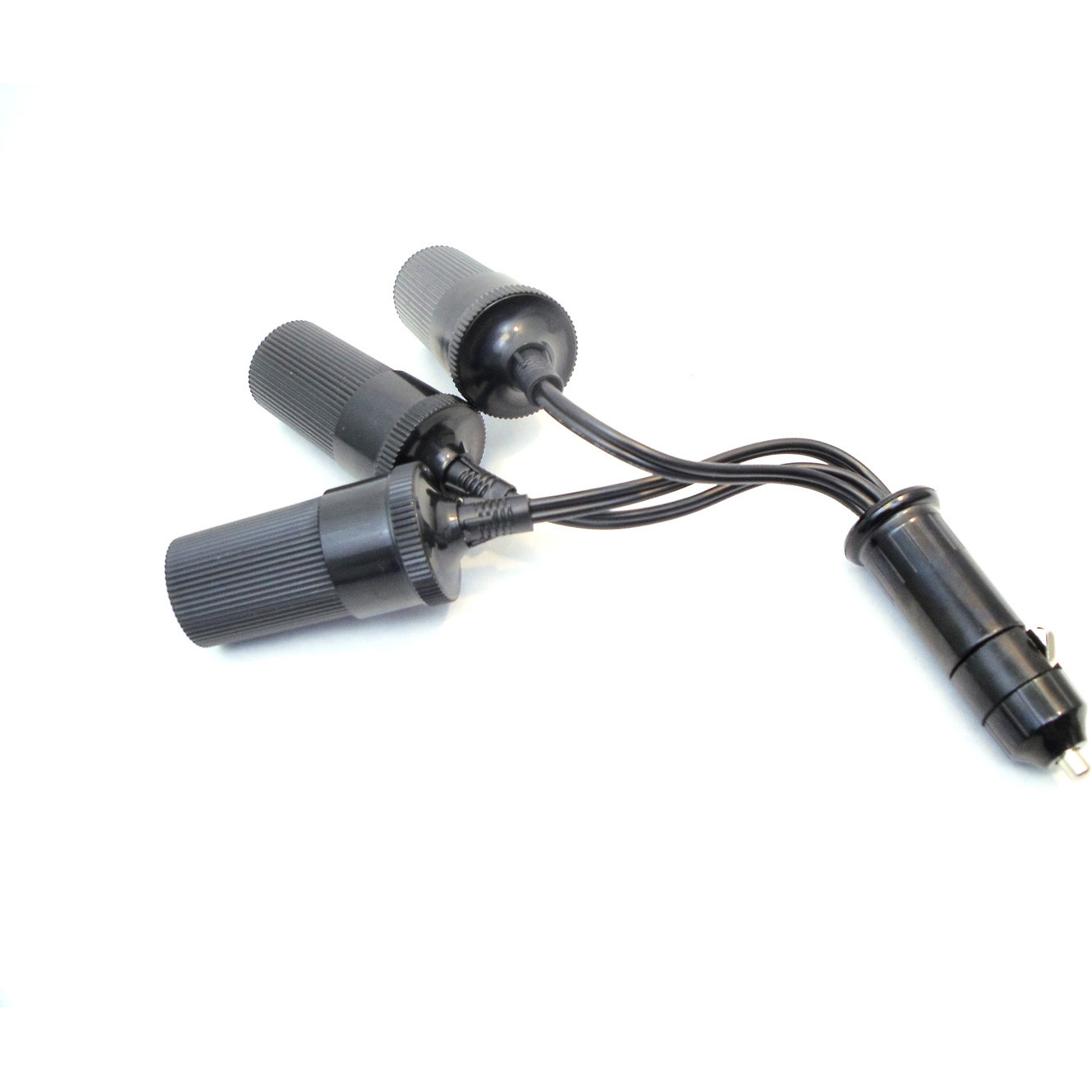 TRUCK SPEC  - 12 VOLT FUSED TRIPLE CIGARETTE SOCKET ADAPTER