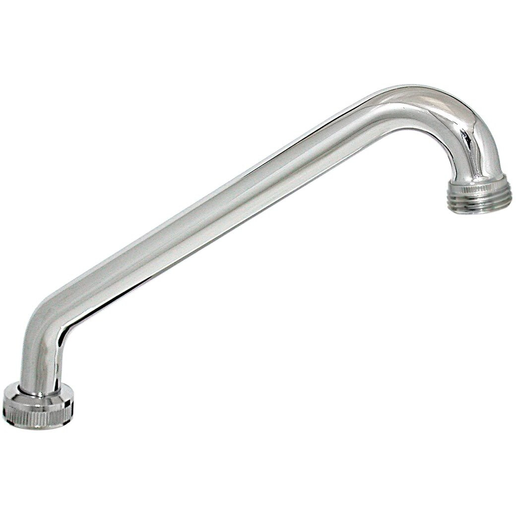 SPOUT 8 TUBULAR  WT  MTL